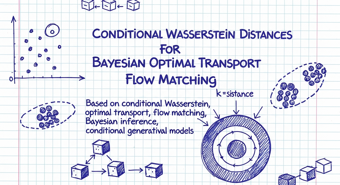 מרחקי וסרשטיין מותנים עם יישומים בהתאמת זרימה בייסיאנית ב־OT (הובלה מיטבית)