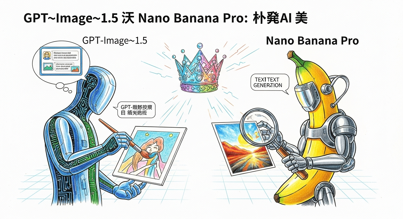 GPT‑Image‑1.5 מול Nano Banana Pro: קרב הדור הבא על כתר ה־AI הוויזואלי