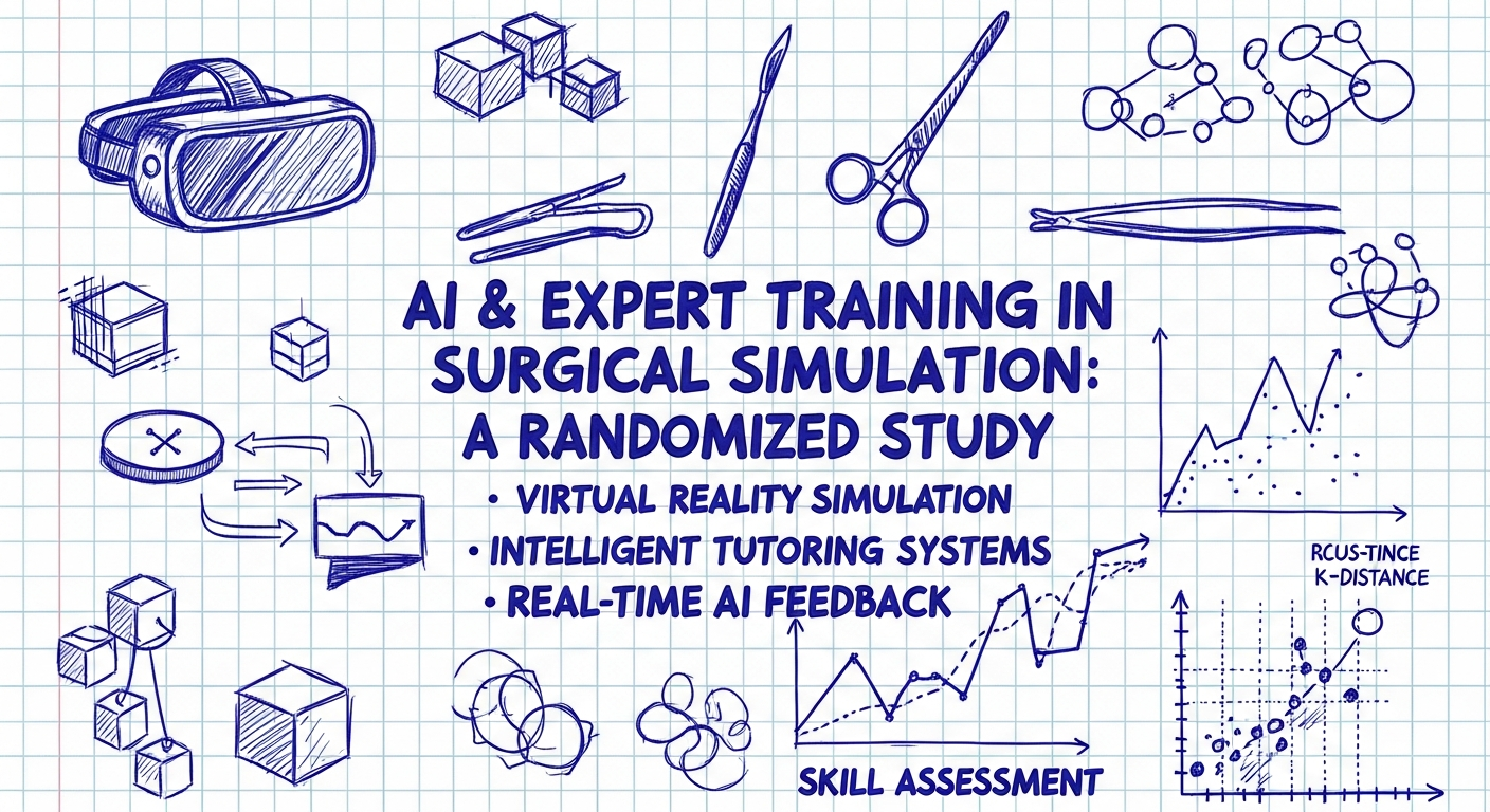 שילוב AI בזמן אמת והדרכת מומחה פנים-אל-פנים בהכשרה בסימולציה של מיומנויות כירורגיות - מחקר אקראי מוצלב