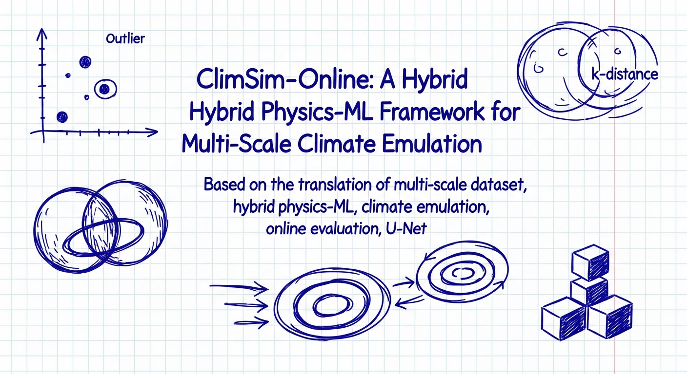 ClimSim-Online: מערך נתונים גדול ורב-קנה-מידה ומסגרת לאמולציית אקלים (חיקוי) היברידית המשלבת פיזיקה ולמידת מכונה