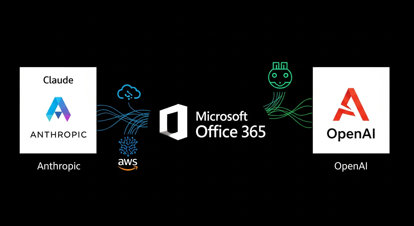 מדוע מיקרוסופט מוסיפה את Anthropic ל‑Office 365 לצד OpenAI