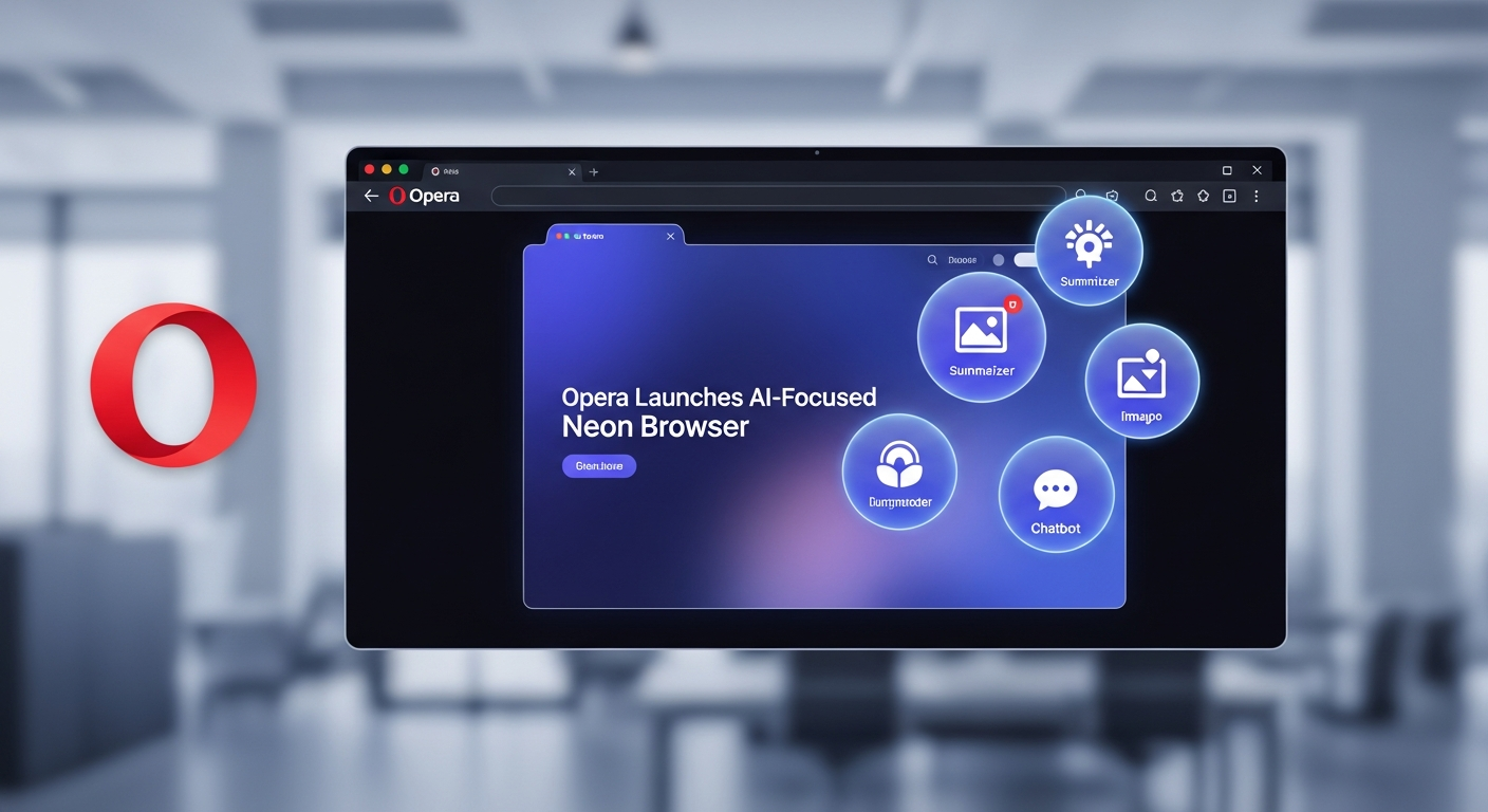 אופרה משיקה את דפדפן Neon הממוקד ב-AI